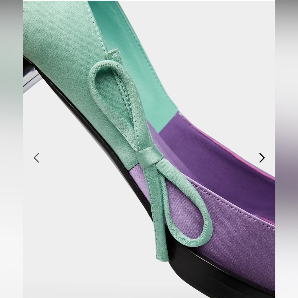 Prada Pink and Green Women's Heels authentic - Picture 5 of 5